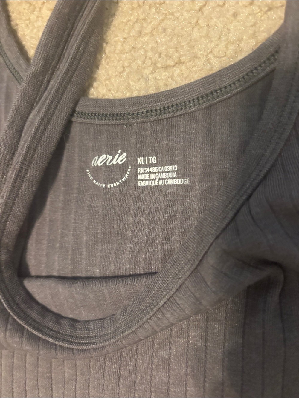 Aerie Ribbed tank - Picture 2 of 2